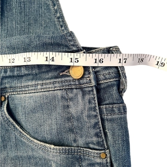 BLANK NYC overall shorts, distressed, cotton, xs-26” - Picture 4 of 8